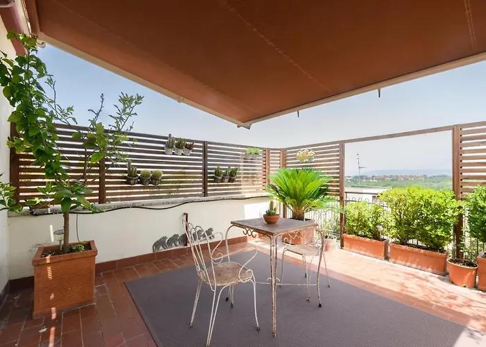 Rooftop Porretta Citta Giardino Check-in From 3 Pm To 10 Pm * Roma