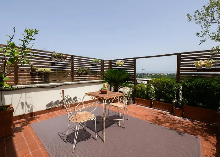 Apartamento Rooftop Porretta Citta Giardino Check-in From 3 Pm To 10 Pm *