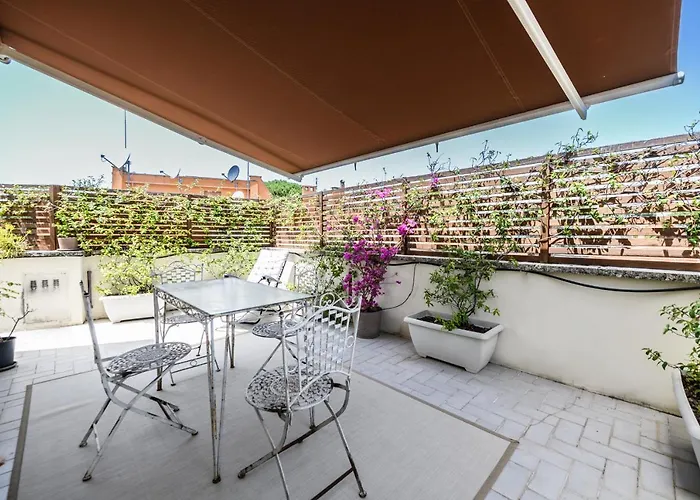 Rooftop Porretta Citta Giardino Check-in From 3 Pm To 10 Pm Apartamento